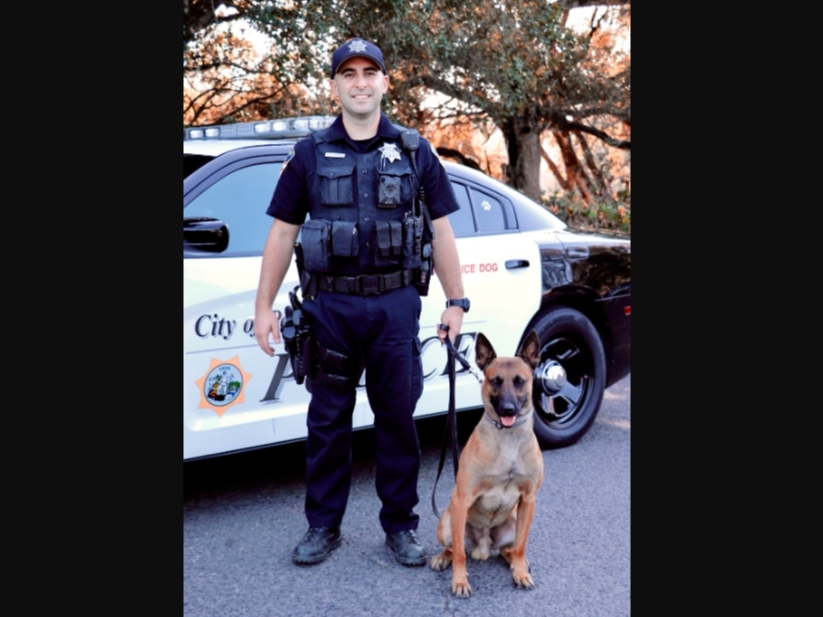 Petaluma Police Department welcomes its newest K9 Unit: Officer Jake Gutierrez and his partner, Jax.