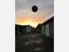 Megan Joyce's 12-year-old son took this photo of a basketball mid-air.