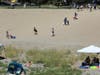 Record-breaking heat Saturday sent many in Sonoma County to Veterans Memorial Park in Healdsburg to enjoy some relief from the heat.