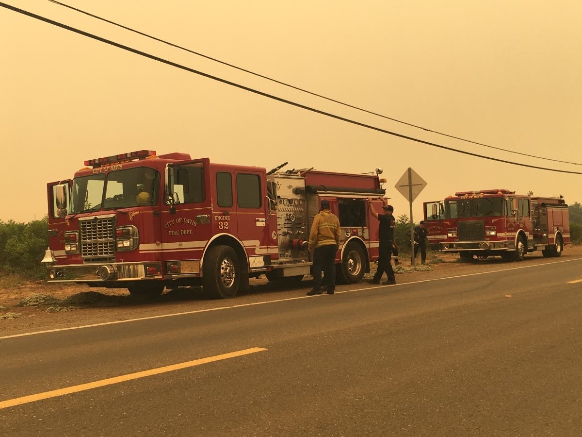Lightning Complex Fires Spread To Vacaville, Solano County | Benicia, CA  Patch