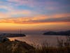 Saturday's sunrise as seen from Vallejo looking east toward Benicia.