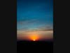Saturday's sunrise as seen from Vallejo looking east toward Benicia.