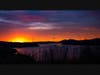 Saturday's sunrise looking east from Vallejo, California.