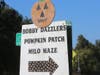 Bobby Dazzler's Pumpkin Patch and Milo Maze is on County Road 99 just west of state Highway 113 in Woodland, California.