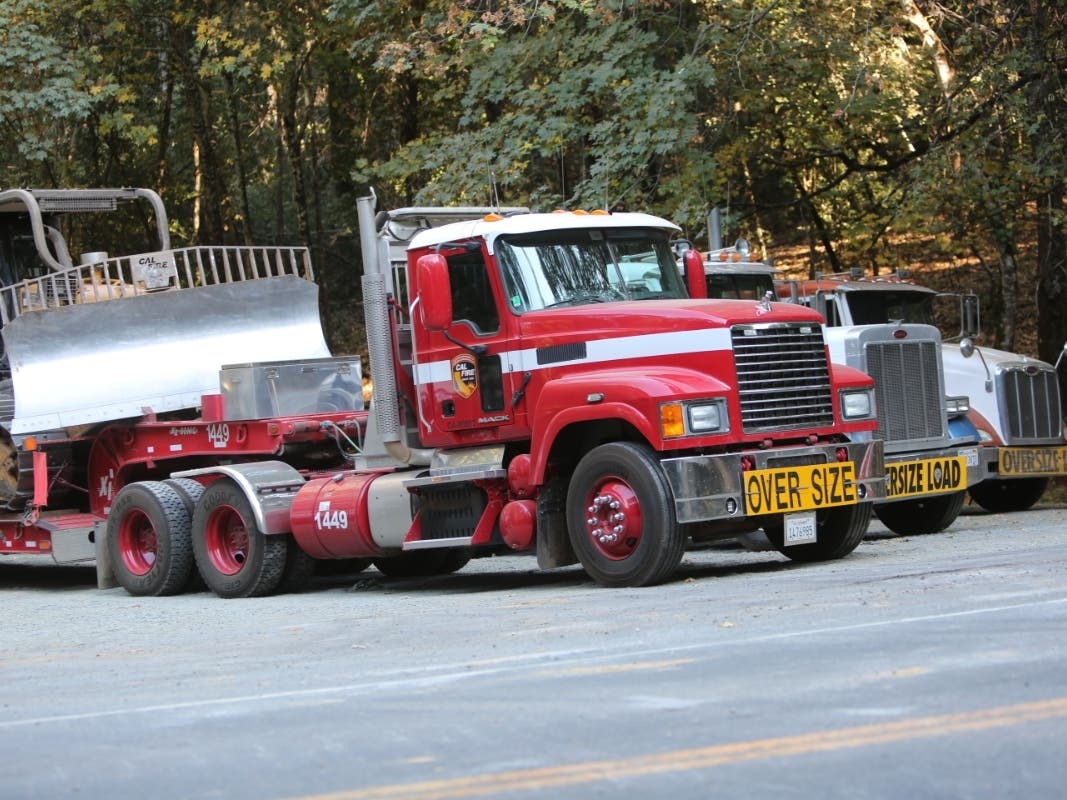 Cal Fire said Tuesday crews will remain in the area working on Glass Fire hot spots and suppression repair for the next couple of weeks.