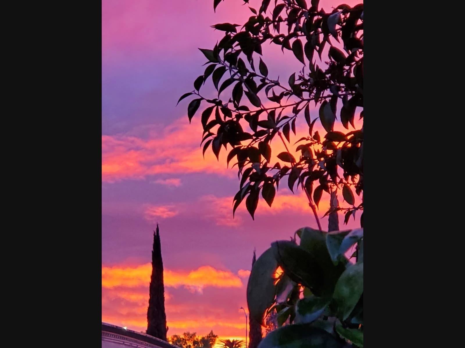 The sun rises Monday over Concord, California.