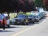 Sonoma State University holds drive-through commencement ceremonies, Saturday, May 22.