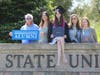 Sonoma State University held drive-through commencement ceremonies May 15 and May 22-23 for the classes of 2020 and 2021, respectively.