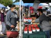 Business was booming Saturday at the Napa Farmers Market. As an essential business, the farmers market has remained open throughout the pandemic.
