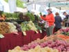 Business was booming Saturday at the Napa Farmers Market. As an essential business, the farmers market has remained open throughout the pandemic.