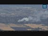 A thick column of smoke billows from a house fire Tuesday in Rohnert Park, as seen in this footage captured by a wildfire camera atop Sonoma Mountain.