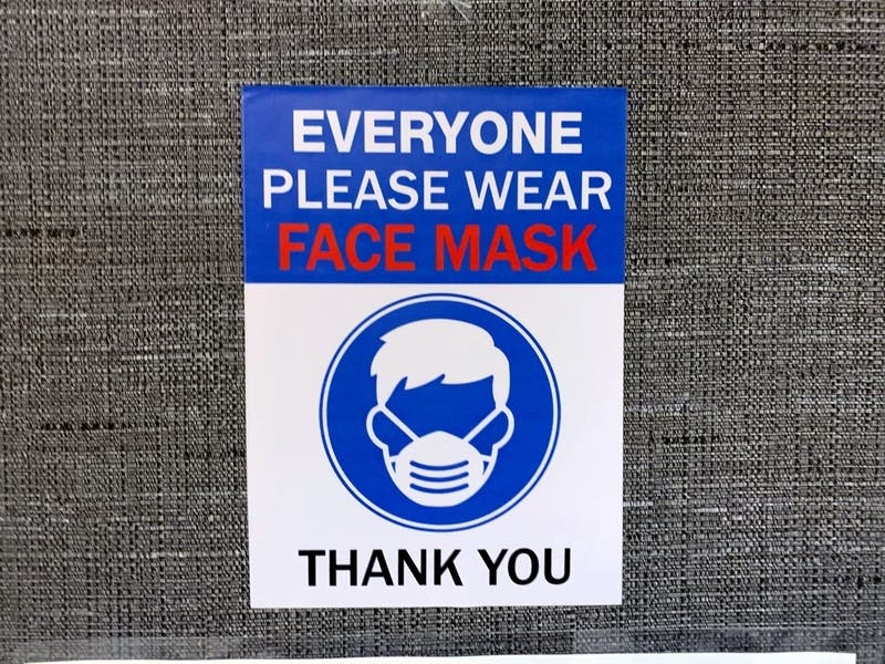 Napa County's health officer issued a recommendation Monday for everyone to wear their masks again indoors because of a regional and national surge in Delta variant coronavirus cases.