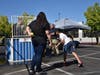 The Deputy Dunk Tank was a popular attraction Tuesday at Napa's National Night Out.
