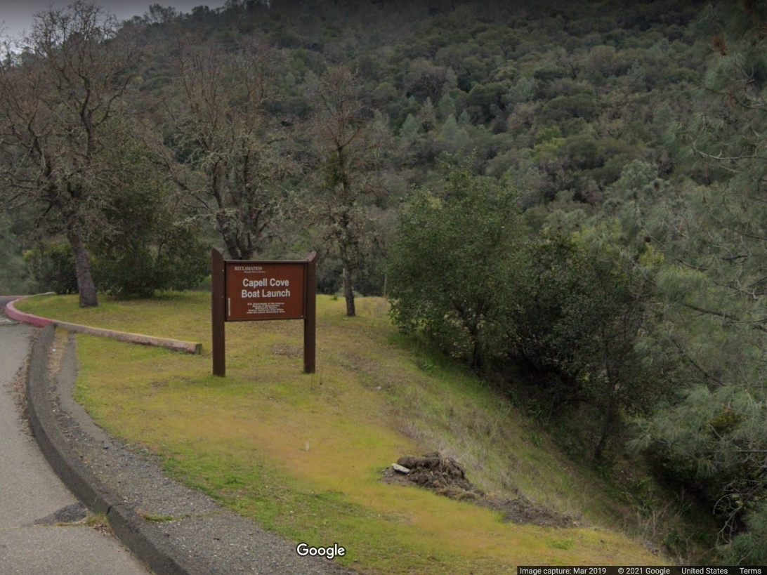 The Capell Cove Boat Launch ramp, 1547 Knoxville Road.