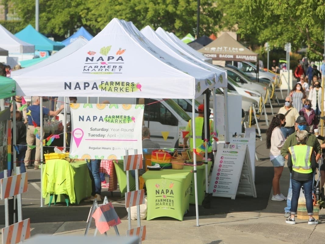 The city of Napa will have a redistricting information booth Aug. 31 and Sept. 18 at the Napa Farmers Market, 1100 West St. in downtown Napa.