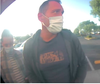 Police are seeking to identify this man accused of placing a skimmer on a bank ATM in Petaluma.