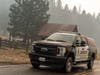 Members of a Contra Costa Sheriff's Office mutual aid team are deployed to the Dixie Fire in Plumas and Lassen counties.