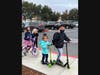Napa Junction Elementary School students are pictured on Walk & Roll To School Day, Oct. 6, 2021.