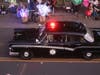 A vintage Napa police car makes an appearance Saturday for the 2021 Napa Lighted Christmas Parade.