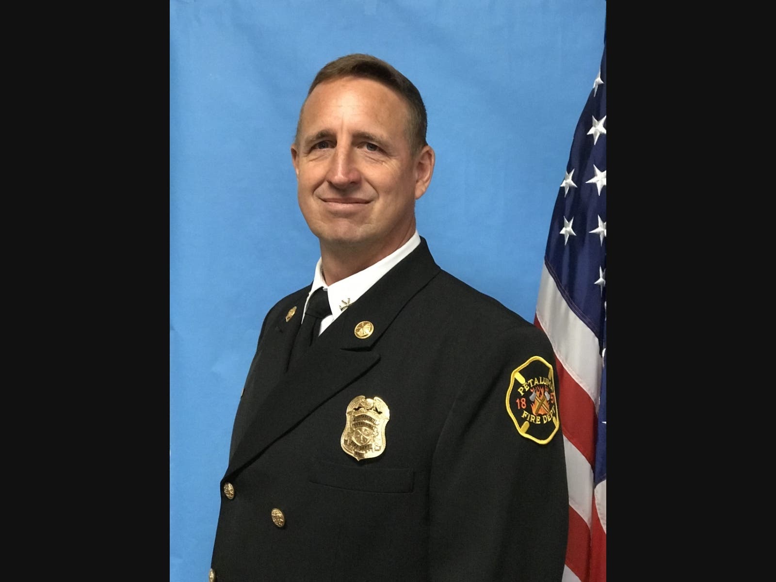 Petaluma Fire Chief Jeff Schach