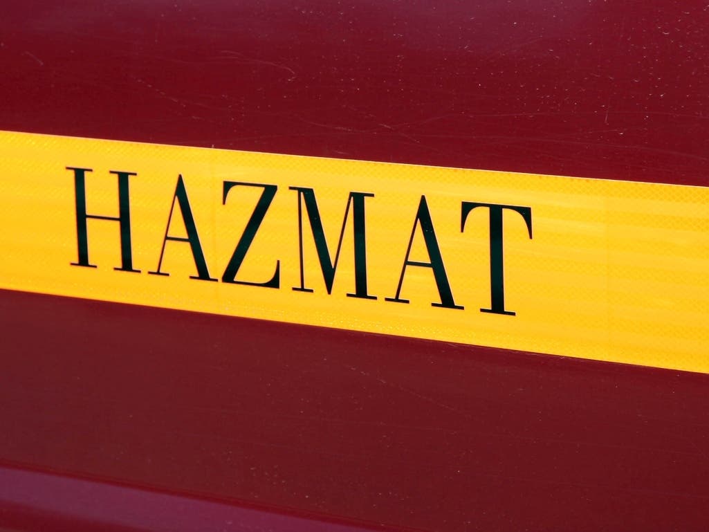 A Con Fire hazmat crew responded to a report of possible cyanide exposure Thursday at a Martinez lab. 