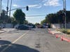 The bus driver and one passenger were on a Petaluma Transit bus when it crashed Thursday morning on Maria Drive at East Washington Street, police said. 