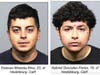 Estevan Miranda-Silva and Gabriel Gonzalez Flores were arrested Tuesday following a year-long investigation into a series of more than a dozen vegetation fires that burned some 6 acres on Labor Day 2021 in the Healdsburg area, according to Cal Fire.