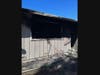 Damage from a garage fire Tuesday at a duplex in the 400 block of 6th Street in Petaluma.