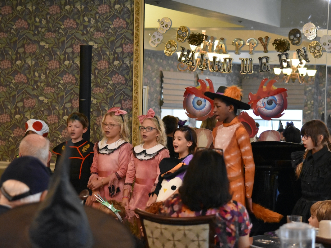 Photos: Saklan Students Sing To Seniors | Lamorinda, CA Patch