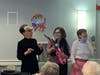 l-r Roberta Russell; Ellen Gordon Director of Resident Life, Chelsea Jewish Lifecare; Cheryl Darisse, Activities Coordinator, Kaplan Estates