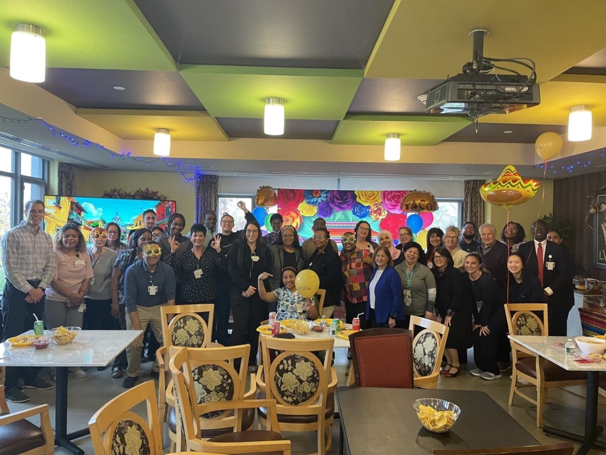 Leonard Florence Center Staff Members Celebrated Deficiency-Free Survey