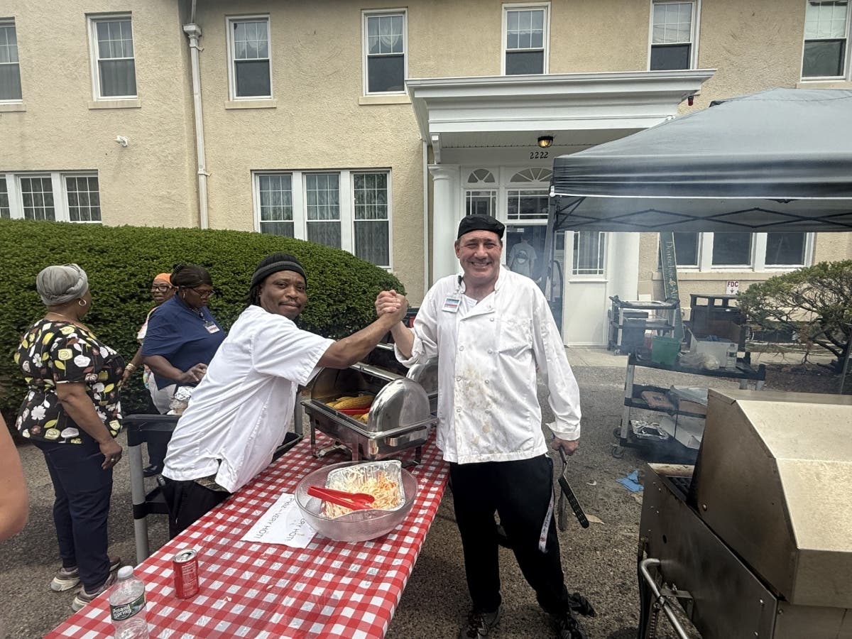 Franckel Gouyonand and Chef Michael Millard