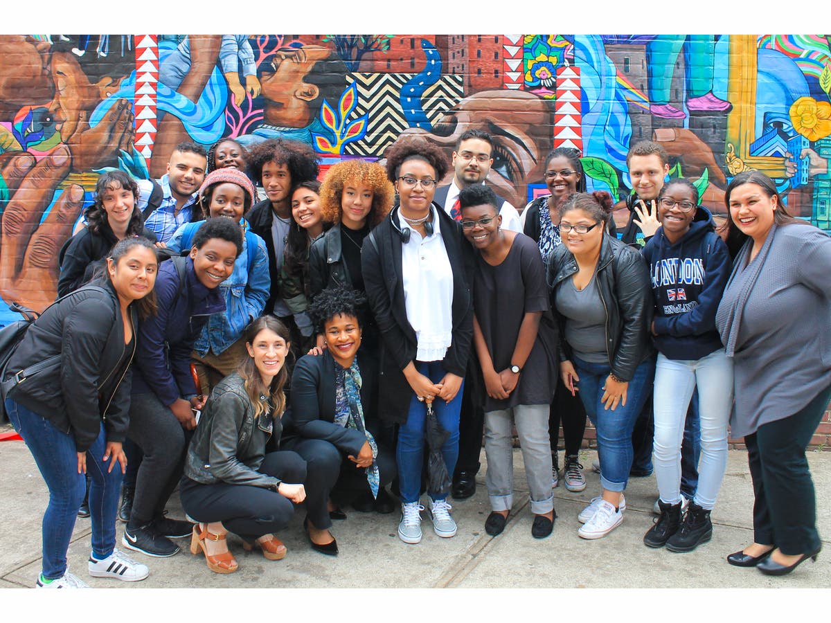 The Jewish Board and Groundswell team up to beautify the Brownsville