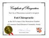 Foti Chiropractic, improving the health of patients and the greater community