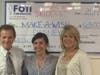 The entire team at Foti Chiropractic during one of the clinic's many Make-A-Wish campaigns