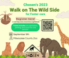 Join Chosen Sept. 9 at the Milwaukee County Zoo, and walk to "Foster Forever Families!"