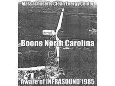 Wind Turbine Infra Sound Health Affects Know By Federal Government 1985 ( 35 Years Ago) 