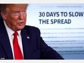 Here is President Trumps plan ... 30 days to slow the spread ! 