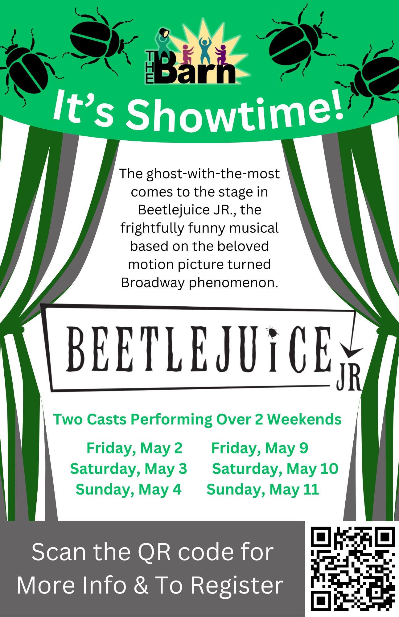 Beetlejuice Jr Performances