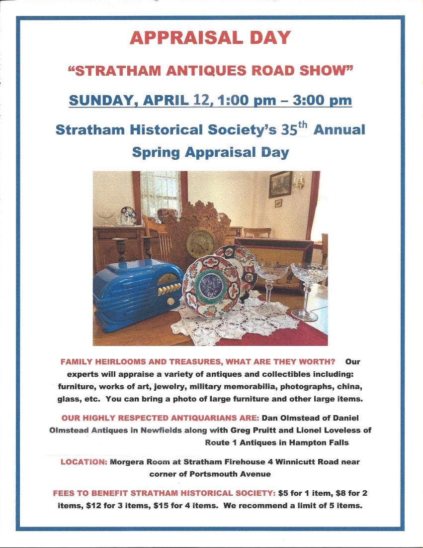 Stratham Antiques Road Show