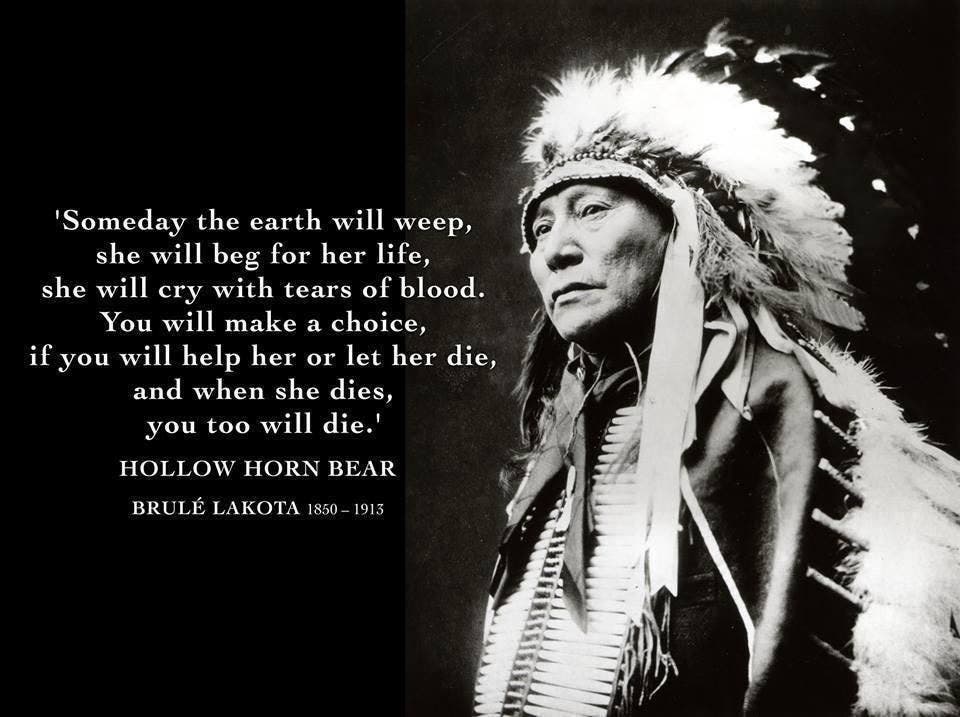 Chief Hollow Horn Bear  - 1932
