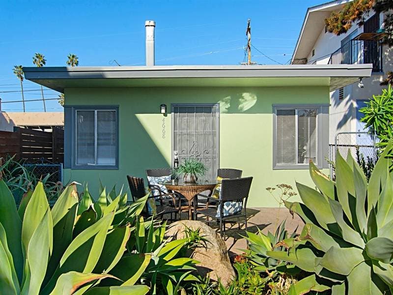 Small In Space Big In Charm Pt Loma Beach Cottage For Sale La