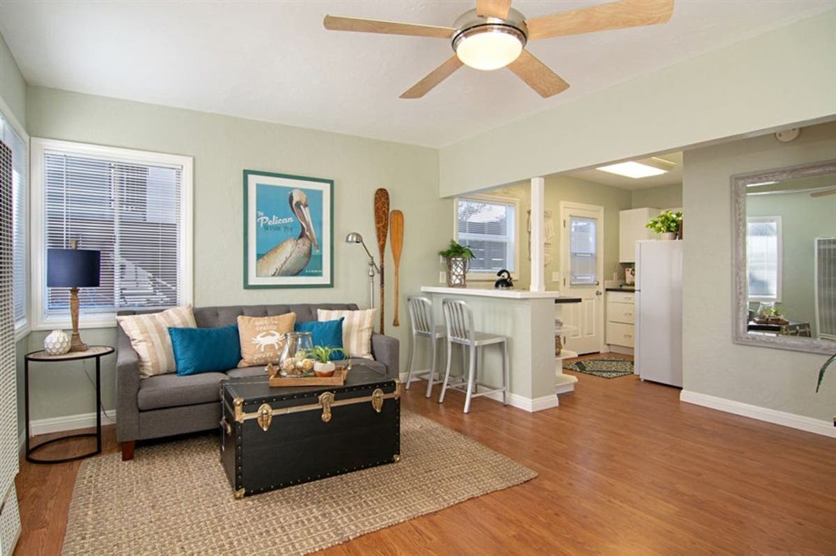 Small In Space Big In Charm Pt Loma Beach Cottage For Sale La