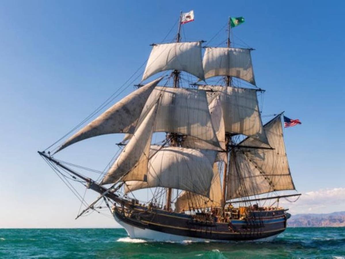 Tall Ships Lady Washington and Hawaiian Chieftain Adventure Sails & Tours in Redwood City, CA.