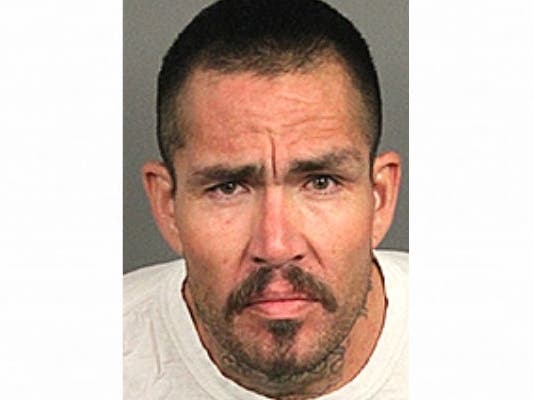 Rene Alejos ran from deputies after an arrest during a stolen-vehicle enforcement operation in Palm Desert, CA.