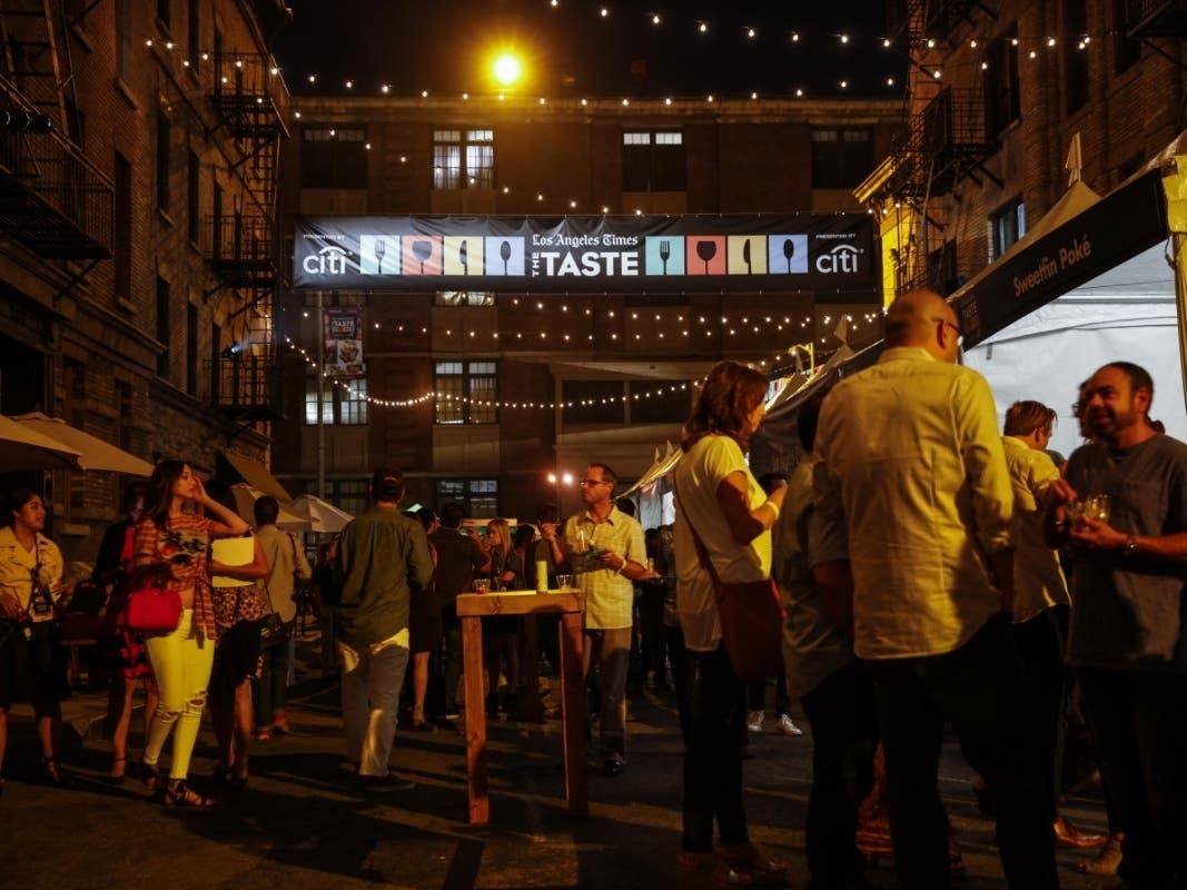 People will fill the the Paramount Studios backlot during "The Taste," Aug. 30-Sept. 1, 2019, Los Angeles, CA