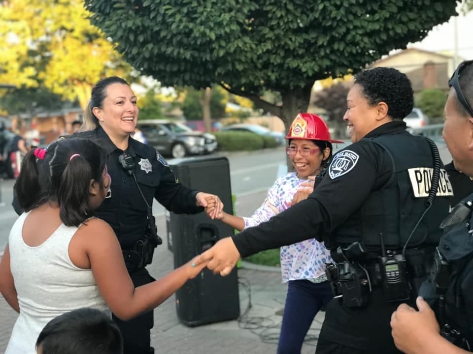 National Night Out 2019 in San Mateo County, CA.