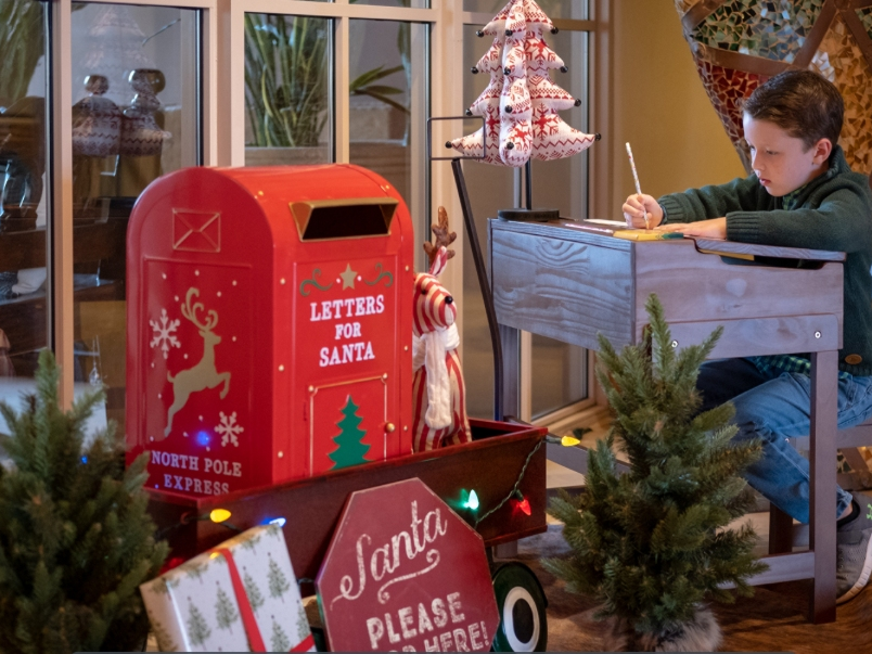 Children can send their wishes to Santa at one of two special events coming up at the Beverly Wilshire.