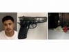 Suspect Agustin Colin and evidence from an armed robbery at a grocery store in Watsonville.
