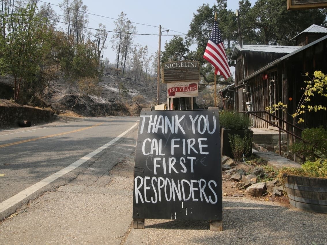 The LNU Lightning Complex fires began nine days ago in the North Bay area.